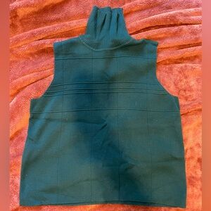 Vintage Teal Sweater Vest